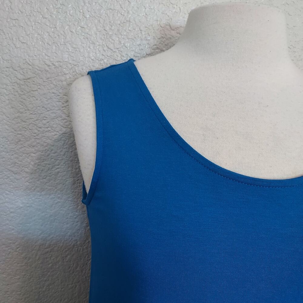 J. Jill Wearever Collection Royal Blue Sleeveless Dress Size XSP - Picture 7 of 10